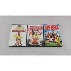 3 Comedy DVDs Lot: The Ringer, Daddy Day Camp, Dorm Daze (Unrated)